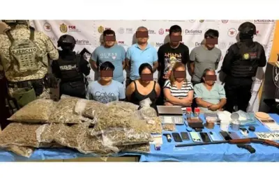 Detienen a hermano de delegada y exesposo de morenista por narcotráfico