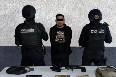 Detienen a sujeto con dos armas durante operativo antialcohólico en Monterrey