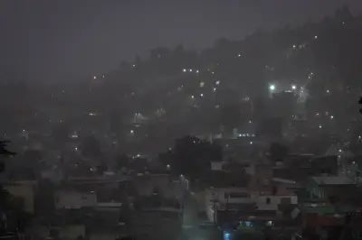Doble alerta amarilla en CDMX: Lluvias, vientos, granizo y frío extremo