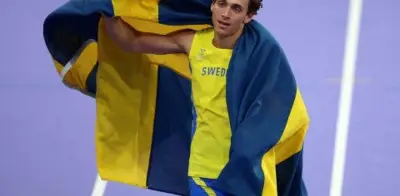 Duplantis establece su récord mundial 15 con salto de 6.31m en pértiga