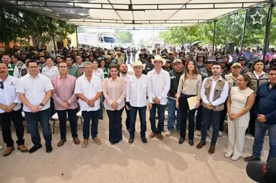 Durazo implementa plan integral en el sur de Sonora con salud, agua y obras públicas