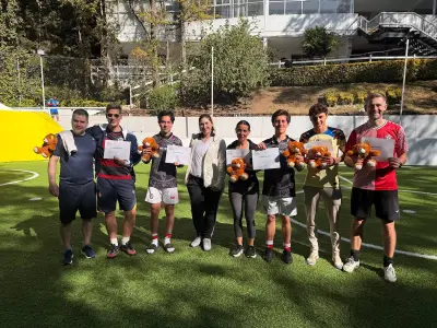 Edron Academy supera meta con 24 horas de fútbol para financiar 42 cirugías de labio y paladar hendido