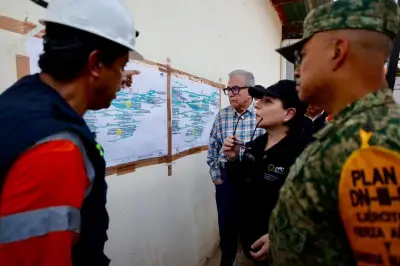 Ejército despliega especialistas en rescate tras derrumbe en mina de Sinaloa