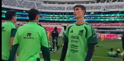 El Tri se sorprende con el nuevo césped híbrido del Estadio Banorte en reconocimiento oficial