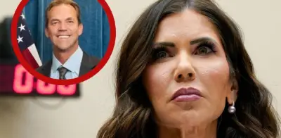 Escándalo político: esposo de Kristi Noem acusado de doble vida digital y riesgos de seguridad