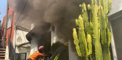 Estallido de Tanque de Gas en Álvaro Obregón Deja Dos Trabajadores Quemados