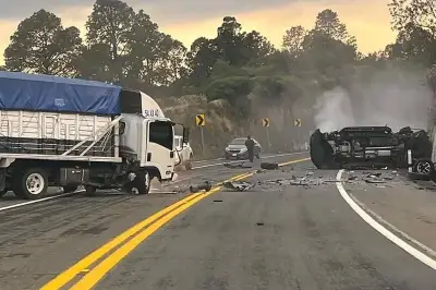 Fallece hijo de director de BBVA en trágico accidente vial en el Estado de México