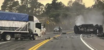 Fallece hijo del director de BBVA México en trágico accidente vial en Edomex