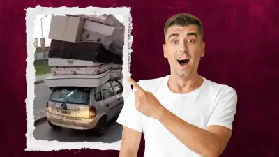 Familia argentina se vuelve viral en TikTok por hacer mudanza completa en un Chevrolet Corsa