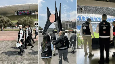 FIFA y Protección Civil inspeccionan estadios Azteca, Akron y BBVA a 98 días del Mundial 2026