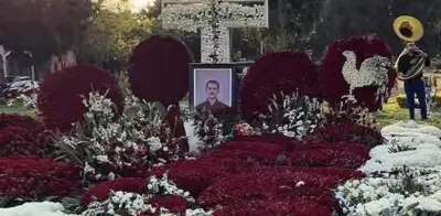 Filtran imágenes de la tumba de 'El Mencho': féretro dorado y sepultura discreta