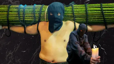 Flagelantes y encruzados: el sacrificio físico que define la Semana Santa en Taxco