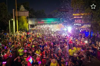Flash Night Run reúne a más de 17 mil personas en Culiacán en evento masivo
