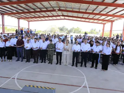 Gobernador de Tamaulipas inaugura infraestructura educativa de 19 millones en universidad marítima