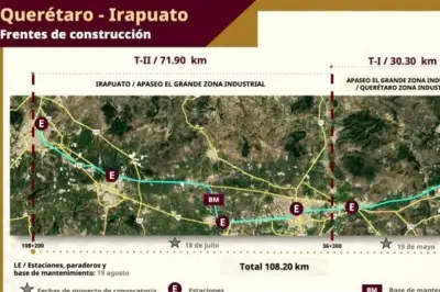 Gobierno Federal Asigna 3,800 MDP para Tren que Conectará con Irapuato