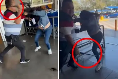 Guardia de seguridad acusa a mujer de robo y la golpea en violento incidente