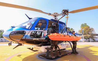 Helicóptero Zeus de Guadalajara: Patrullaje Aéreo Diario Refuerza Seguridad Ciudadana