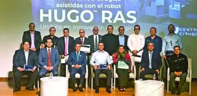 Hospital Ángeles Acoxpa alcanza 100 cirugías robóticas con sistema Hugo RAS