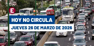 Hoy No Circula del jueves restringe autos con placas 1 y 2 en CDMX y Edomex