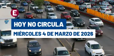 Hoy No Circula del miércoles 4 de marzo 2026: restricciones y multas en CDMX y Edomex