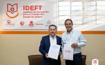 IDEFT y Alternativa Gubernamental firman alianza estratégica para ampliar capacitación certificada en Jalisco