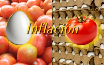 Inflación en México: Jitomate se dispara mientras el huevo baja de precio en marzo