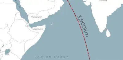 Irán lanza misiles hacia base militar de EU en océano Índico sin alcanzar objetivo