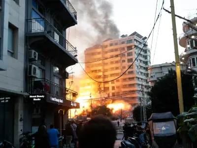 Israel ataca centro de Beirut y exige desarme de Hezbolá en escalada bélica