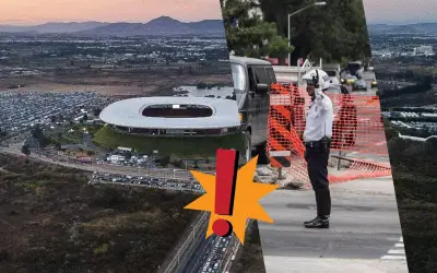 Jalisco activa operativo vial para partido de repechaje mundialista en el Estadio AKRON