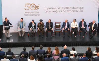 Jalisco celebra 50 años de Index: manufactura impulsa exportaciones y empleo