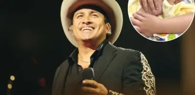 Julión Álvarez celebra el nacimiento de su hijo César, 'El Charrito'