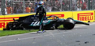 Kimi Antonelli sufre fuerte accidente en prácticas del GP de Australia de Fórmula 1