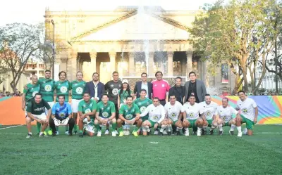 Leyendas del fútbol mexicano brillan en partido amistoso en el corazón de Guadalajara