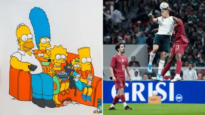 Los Simpson predijeron el aburrido empate entre México y Portugal en el Estadio Banorte