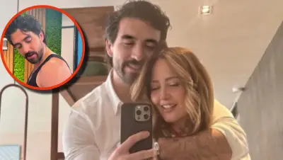 Luis Carlos Origel se tatúa la inicial de Andrea Legarreta en vivo durante el programa Hoy