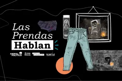 Madre coloca veladora en rancho Izaguirre, autoridades realizan 'tour del horror'