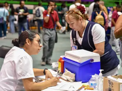 México supera los 30 millones de vacunas contra el sarampión en campaña nacional