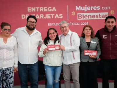 Naucalpan entrega 3 mil tarjetas del programa Mujeres con Bienestar en coordinación gubernamental