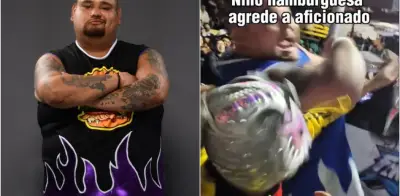 Niño Hamburguesa despedido de Triple A y WWE tras agredir a aficionado del América