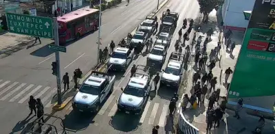 Oaxaca: 600 policías despejan bloqueos en la capital tras protestas de la Alianza por la Paz