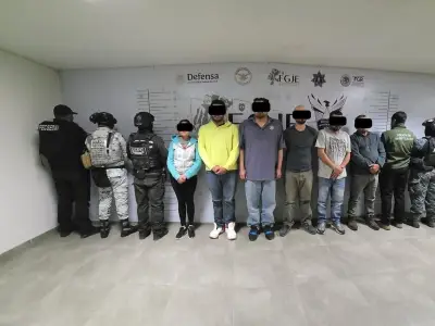 Operativo en Zacatecas y Chiapas deja 24 detenidos del CJNG tras caída del Mencho