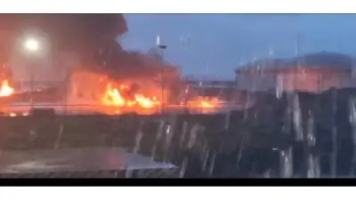 Pemex controla incendio en la Refinería Olmeca de Dos Bocas, Tabasco; investigan causas