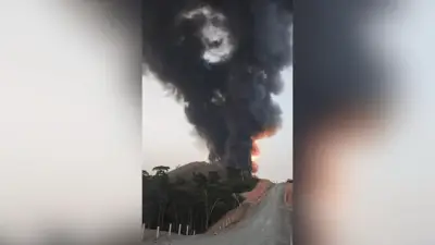 Pozo Krem 1 en Veracruz vuelve a incendiarse por segundo día consecutivo; Pemex explica causas