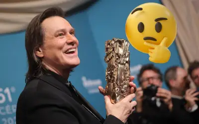 Premios César desmienten rumores: Jim Carrey sí asistió personalmente a la gala