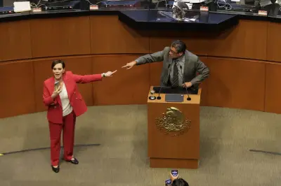 Presidenta del Senado pide elevar el debate tras choque entre Téllez y Monreal