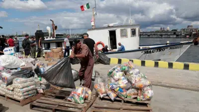 Primer Barco de Flotilla 'Nuestra América' Llega a Cuba con Ayuda Humanitaria desde México