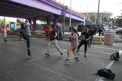 Protestan contra Mundial 2026: denuncian despojo y gentrificación en México