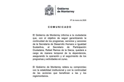 Rafael Ramos Sustituye a Barron en la Alcaldía de Monterrey