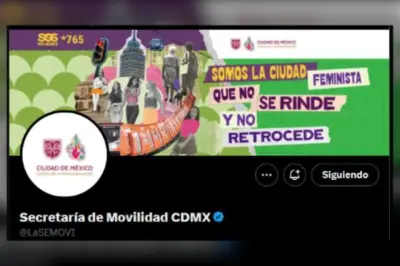 Reaparece perfil de X de la Semovi tras ciberataque en la Ciudad de México