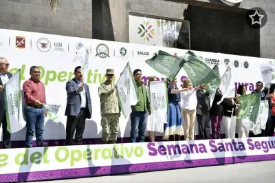 Ricardo Gallardo inicia operativo 'Semana Santa Segura 2026' en San Luis Potosí